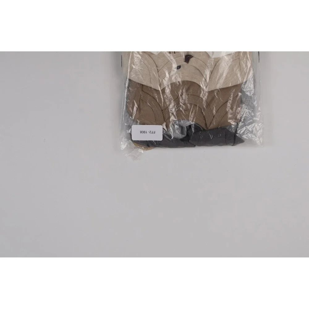 Small Story 5 Pack Long Sleeve Solid Bodysuits Neutral Range 3-6M New